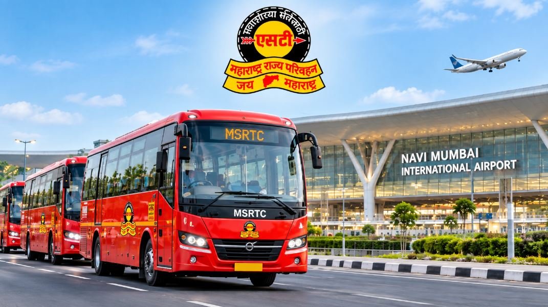 MSRTC Launches 102 Daily e-Shivai Bus Services to Navi Mumbai International Airport
